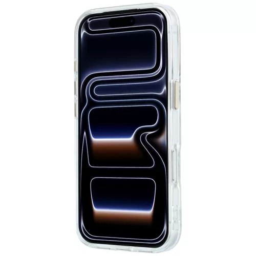 Guess - Ring Stand Script Metal Logo MagSafe (GUHMP18X6HCCMST) - iPhone 18 Pro Max / iPhone 17 Pro Max - Clear
