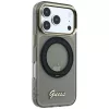 Guess - Ring Stand Script Metal Logo MagSafe (GUHMP18L6HCCMSK) - iPhone 18 Pro / iPhone 17 Pro - Black