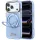 Guess - Ring Stand Script Metal Logo MagSafe (GUHMP18L6HCCMSB) - iPhone 18 Pro / iPhone 17 Pro - Light Blue