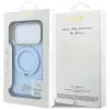 Guess - Ring Stand Script Metal Logo MagSafe (GUHMP18L6HCCMSB) - iPhone 18 Pro / iPhone 17 Pro - Light Blue