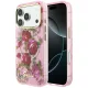 Guess - IML Glitter Blossom Roses MagSafe (GUHMP18L6HTBGSLP) - iPhone 18 Pro / iPhone 17 Pro - Pink