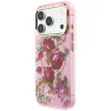 Guess - IML Glitter Blossom Roses MagSafe (GUHMP18L6HTBGSLP) - iPhone 18 Pro / iPhone 17 Pro - Pink