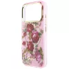 Guess - IML Glitter Blossom Roses MagSafe (GUHMP18L6HTBGSLP) - iPhone 18 Pro / iPhone 17 Pro - Pink