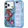 Guess - IML Glitter Blossom Roses MagSafe (GUHMP18L6HTBGSLB) - iPhone 18 Pro / iPhone 17 Pro - Light Blue