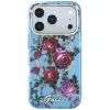 Guess - IML Glitter Blossom Roses MagSafe (GUHMP18X6HTBGSLB) - iPhone 18 Pro Max / iPhone 17 Pro Max - Light Blue