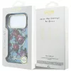 Guess - IML Glitter Blossom Roses MagSafe (GUHMP18X6HTBGSLB) - iPhone 18 Pro Max / iPhone 17 Pro Max - Light Blue