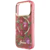 Guess - IML Glitter Blossom Roses MagSafe (GUHMP18X6HTBGSLU) - iPhone 18 Pro Max / iPhone 17 Pro Max - Burgundy