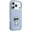 Karl Lagerfeld - IML Choupette Body Sketch Print MagSafe (KLHMP18X6HCIKDB) - iPhone 18 Pro Max / iPhone 17 Pro Max - Blue