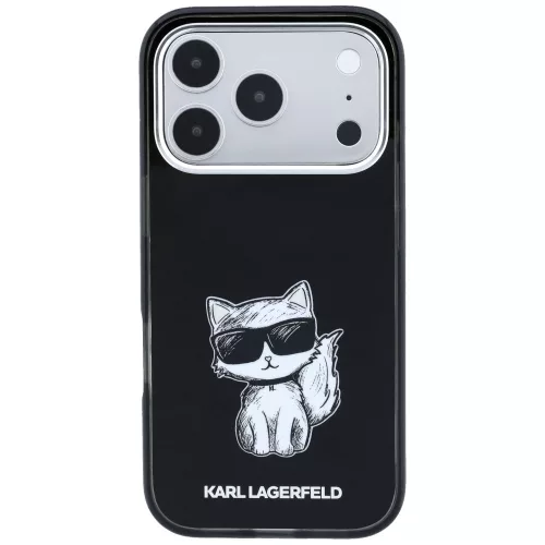 Karl Lagerfeld - IML Choupette Body Sketch Print MagSafe (KLHMP18X6HCIKDK) - iPhone 18 Pro Max / iPhone 17 Pro Max - Black