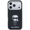 Karl Lagerfeld - HC MagSafe IML Ikonik Sketch Print (KLHMP18L6HKIKDK) - iPhone 18 Pro / iPhone 17 Pro - Black