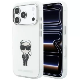   Karl Lagerfeld - HC MagSafe IML Ikonik Sketch Print (KLHMP18L6HKIKDE) - iPhone 18 Pro / iPhone 17 Pro - Beige