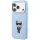 Karl Lagerfeld - HC MagSafe IML Ikonik Sketch Print (KLHMP18L6HKIKDB) - iPhone 18 Pro / iPhone 17 Pro - Blue