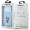 Karl Lagerfeld - HC MagSafe IML Ikonik Sketch Print (KLHMP18L6HKIKDB) - iPhone 18 Pro / iPhone 17 Pro - Blue