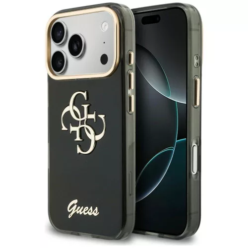 Guess - IML 4G Metal Script (GUHCP18L5HC4MLSK) - iPhone 18 Pro / iPhone 17 Pro - Black