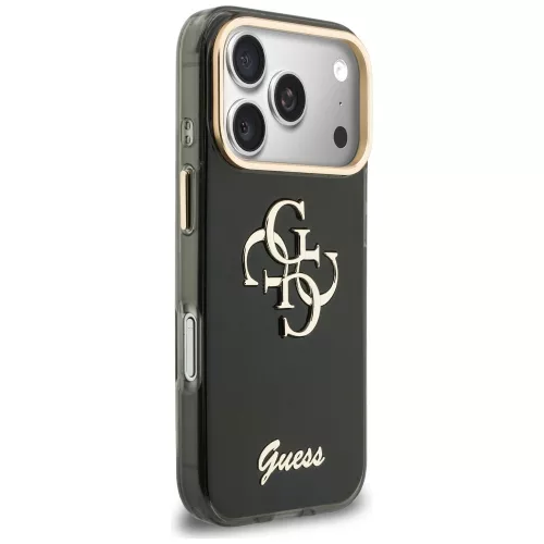 Guess - IML 4G Metal Script (GUHCP18X5HC4MLSK) - iPhone 18 Pro Max / iPhone 17 Pro Max - Black
