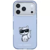 Karl Lagerfeld - IML Choupette Body Sketch Print MagSafe (KLHMP18L6HCIKDB) - iPhone 18 Pro / iPhone 17 Pro - Blue