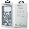 Karl Lagerfeld - HC MagSafe IML Signature Zebra Glitter Gold (KLHMP18X6HZSKPGD) - iPhone 18 Pro Max / iPhone 17 Pro Max - Black