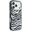 Karl Lagerfeld - HC MagSafe IML Signature Zebra Glitter Gold (KLHMP18L6HZSKPGD) - iPhone 18 Pro / iPhone 17 Pro - Black