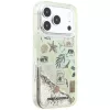 Karl Lagerfeld - Hardcase Liquid Glitter Beach and Sand (KLHCP18L6LCSPCE) - iPhone 18 Pro / iPhone 17 Pro - Beige