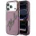 Karl Lagerfeld - IML Big Signature Resin Logo Metal Frame (KLHCP18X6HCKSRR) - iPhone 18 Pro Max / iPhone 17 Pro Max - Burgundy