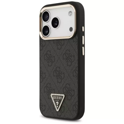 Guess - Hardcase 4G Triangle Logo MagSafe (GUHMP18LP4GTDGMK) - iPhone 18 Pro / iPhone 17 Pro - Black