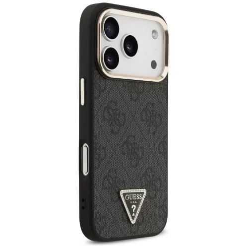 Guess - Hardcase 4G Triangle Logo MagSafe (GUHMP18LP4GTDGMK) - iPhone 18 Pro / iPhone 17 Pro - Black