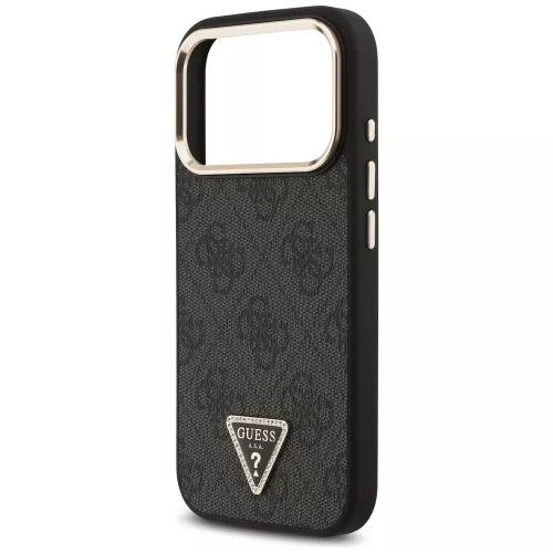 Guess - Hardcase 4G Triangle Logo MagSafe (GUHMP18LP4GTDGMK) - iPhone 18 Pro / iPhone 17 Pro - Black