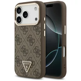  Guess - Hardcase 4G Triangle Logo MagSafe (GUHMP18LP4GTDGMW) - iPhone 18 Pro / iPhone 17 Pro - Brown