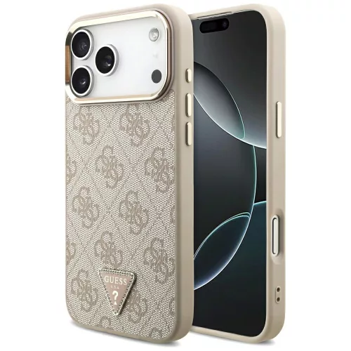 Guess - Hardcase 4G Triangle Logo MagSafe (GUHMP18XP4GTDGMP) - iPhone 18 Pro Max / iPhone 17 Pro Max - Pink