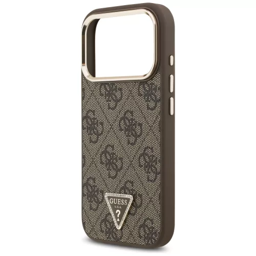 Guess - Hardcase 4G Triangle Logo MagSafe (GUHMP18XP4GTDGMW) - iPhone 18 Pro Max / iPhone 17 Pro Max - Brown