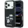 Karl Lagerfeld - Smooth Leather KC Bodies Sketch MagSafe (KLHMP18L6PWKCIDK) - iPhone 18 Pro / iPhone 17 Pro - Black