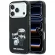 Karl Lagerfeld - Smooth Leather KC Bodies Sketch MagSafe (KLHMP18L6PWKCIDK) - iPhone 18 Pro / iPhone 17 Pro - Black