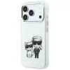 Karl Lagerfeld - Smooth Leather KC Bodies Sketch MagSafe (KLHMP18L6PWKCIDE) - iPhone 18 Pro / iPhone 17 Pro - Beige