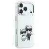 Karl Lagerfeld - Smooth Leather KC Bodies Sketch MagSafe (KLHMP18L6PWKCIDE) - iPhone 18 Pro / iPhone 17 Pro - Beige