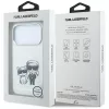 Karl Lagerfeld - Smooth Leather KC Bodies Sketch MagSafe (KLHMP18L6PWKCIDE) - iPhone 18 Pro / iPhone 17 Pro - Beige