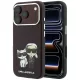 Karl Lagerfeld - Smooth Leather KC Bodies Sketch MagSafe (KLHMP18L6PWKCIDR) - iPhone 18 Pro / iPhone 17 Pro - Burgundy