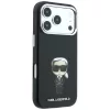 Karl Lagerfeld - Smooth Leather Ikonik Sketch MagSafe (KLHMP18L6PWKIKDK) - iPhone 18 Pro / iPhone 17 Pro - Black