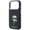 Karl Lagerfeld - Smooth Leather Ikonik Sketch MagSafe (KLHMP18L6PWKIKDK) - iPhone 18 Pro / iPhone 17 Pro - Black
