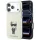 Karl Lagerfeld - Smooth Leather Ikonik Sketch MagSafe (KLHMP18L6PWKIKDE) - iPhone 18 Pro / iPhone 17 Pro - Beige