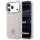 Guess - Leather Stripe Peony 4G MagSafe (GUHMP18X6PGSU4EP) - iPhone 18 Pro / iPhone 17 Pro - Pink