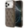 Guess - 4G Embossed Ring Classic Logo MagSafe (GUHMP18LP4MSEGW) - iPhone 18 Pro / iPhone 17 Pro - Brown