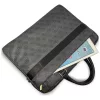 Guess - Computer Bag 4G Round Classic Logo Stripe (GUCB166PG4S4RK) - 16", Eco-Leather, Zipper, Adjustable Strap - Black