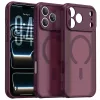 Techsuit - HaloFrost II MagSafe - iPhone 18 Pro Max / iPhone 17 Pro Max - Dark Cherry