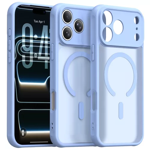 Techsuit - HaloFrost II MagSafe - iPhone 18 Pro / iPhone 17 Pro - Light Blue