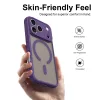 Techsuit - HaloFrost II MagSafe - iPhone 18 Pro / iPhone 17 Pro - Dark Cherry