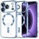 Techsuit - Luxury Crystal MagSafe - iPhone 18 Pro /  iPhone 17 Pro - Light Blue