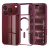 Techsuit - MagSafe Pro - iPhone 18 Pro Max / iPhone 17 Pro Max - Dark Cherry