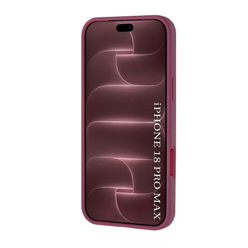 Techsuit - MagSafe Pro - iPhone 18 Pro Max / iPhone 17 Pro Max - Dark Cherry