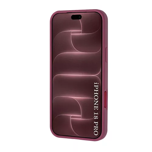 Techsuit - MagSafe Pro - iPhone 18 Pro / iPhone 17 Pro - Dark Cherry