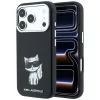 Karl Lagerfeld - Smooth Leather Choupette Sketch MagSafe (KLHMP18L6PWCIKDK) - iPhone 18 Pro / iPhone 17 Pro - Black